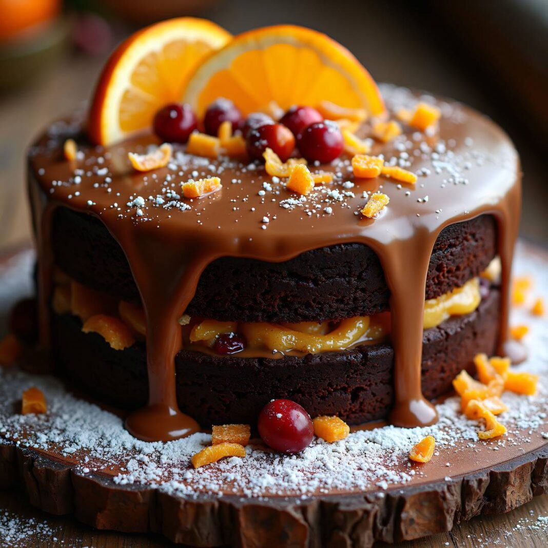 Kürbiskuchen mit Schokolade und Orange Rezept Kürbiskuchen mit Schokolade und Orange Rezept