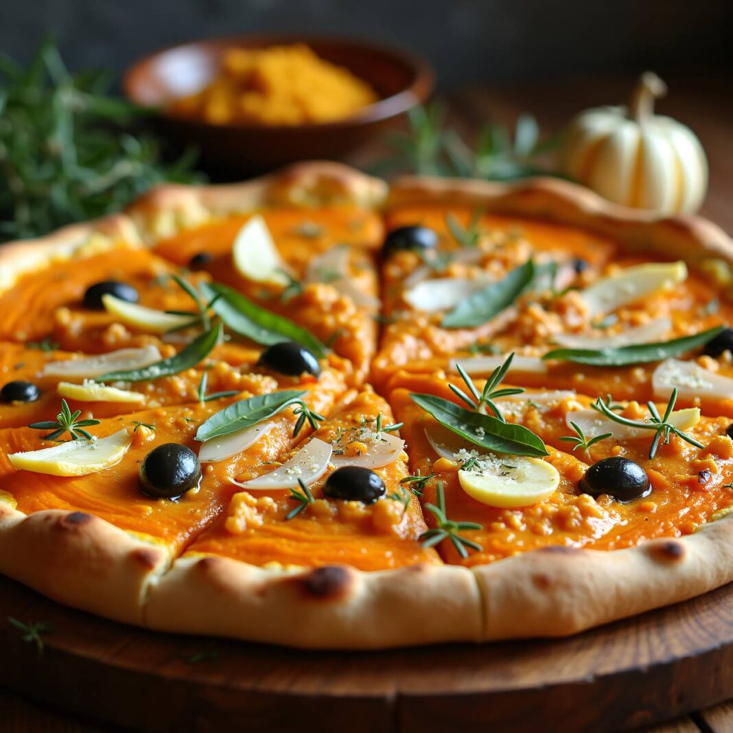Kürbispizza Rezept Kürbispizza Rezept