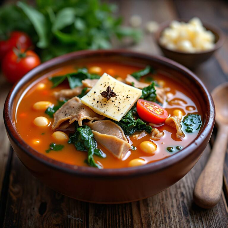 Kuttelsuppe mit Bergkäse Rezept