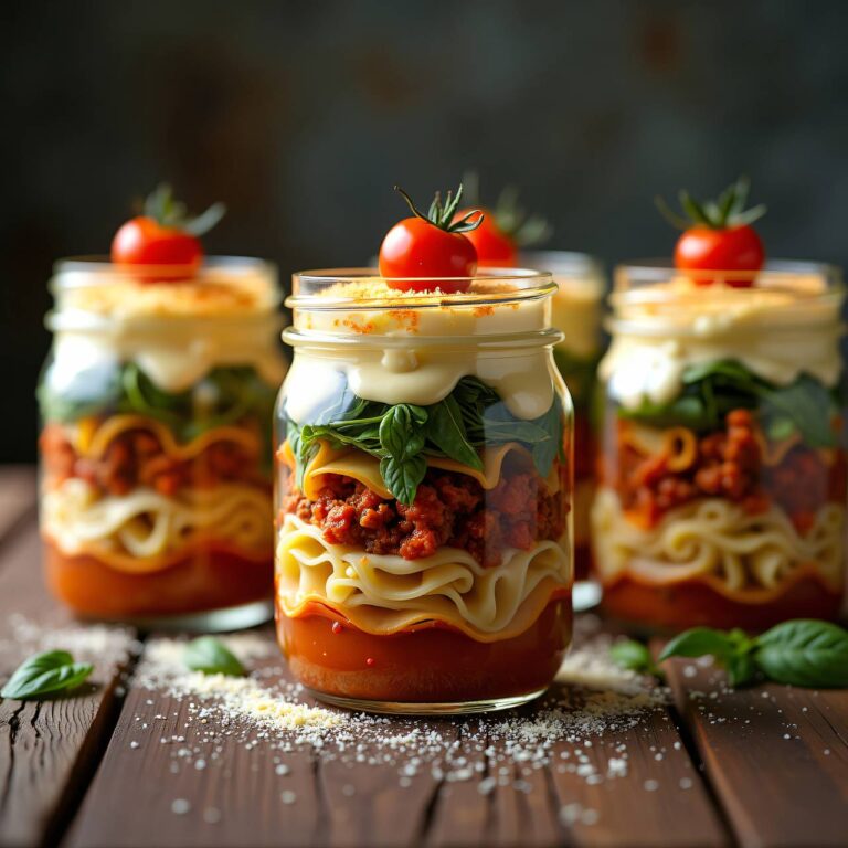 Lasagne im Glas Rezept