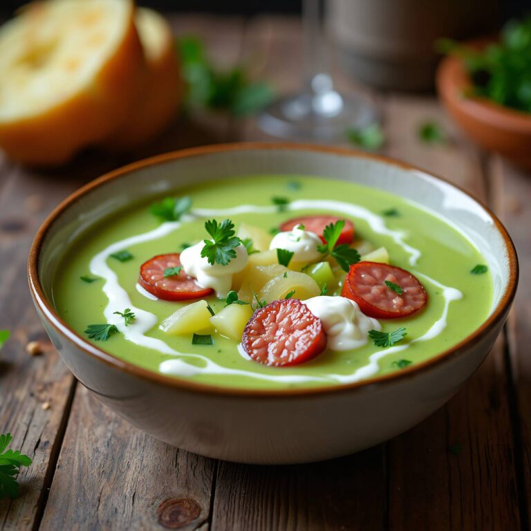 Lauchcrèmesuppe Rezept