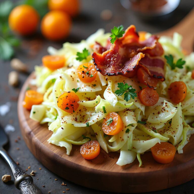 Lauwarmer Krautsalat Rezept