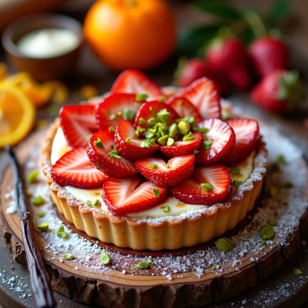 Lauwarmer Quarkblechkuchen mit Erdbeeren Rezept Lauwarmer Quarkblechkuchen mit Erdbeeren Rezept