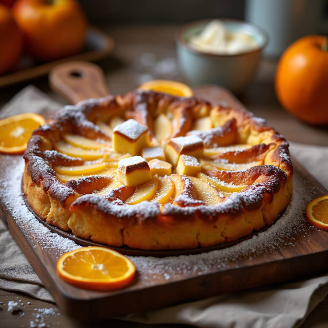 Lebkuchen-Apfel-Clafoutis Rezept Lebkuchen-Apfel-Clafoutis Rezept