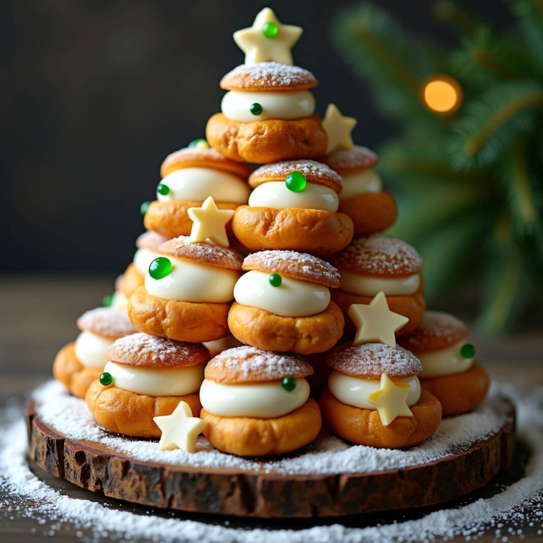 Lebkuchen-Mascarpone-Profiteroles Rezept Lebkuchen-Mascarpone-Profiteroles Rezept