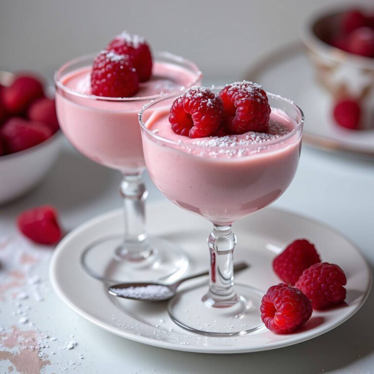 Leichte Himbeermousse Rezept