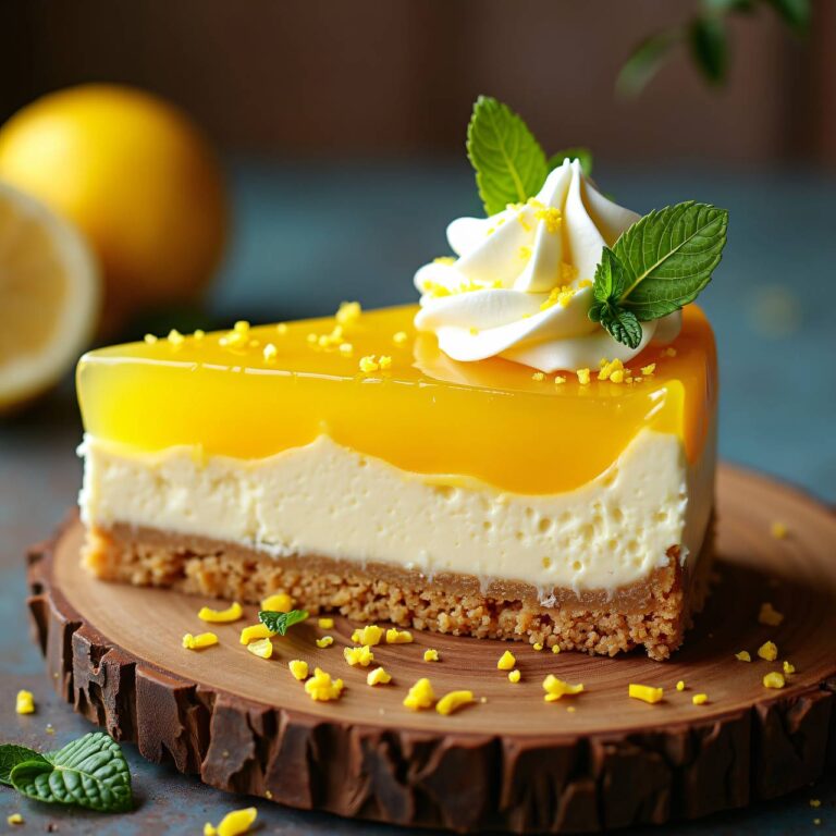 Lemon Cheesecake Rezept