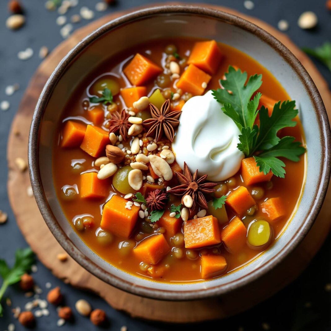 Linsen-Curry mit Süßkartoffeln Rezept Linsen-Curry mit Süßkartoffeln Rezept