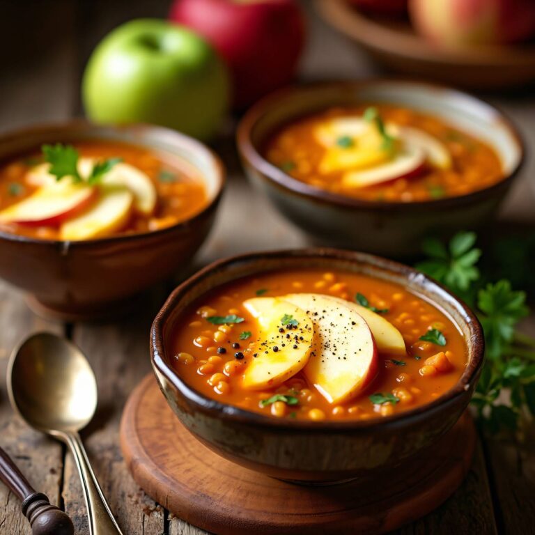 Linsensuppe mit Käse Rezept