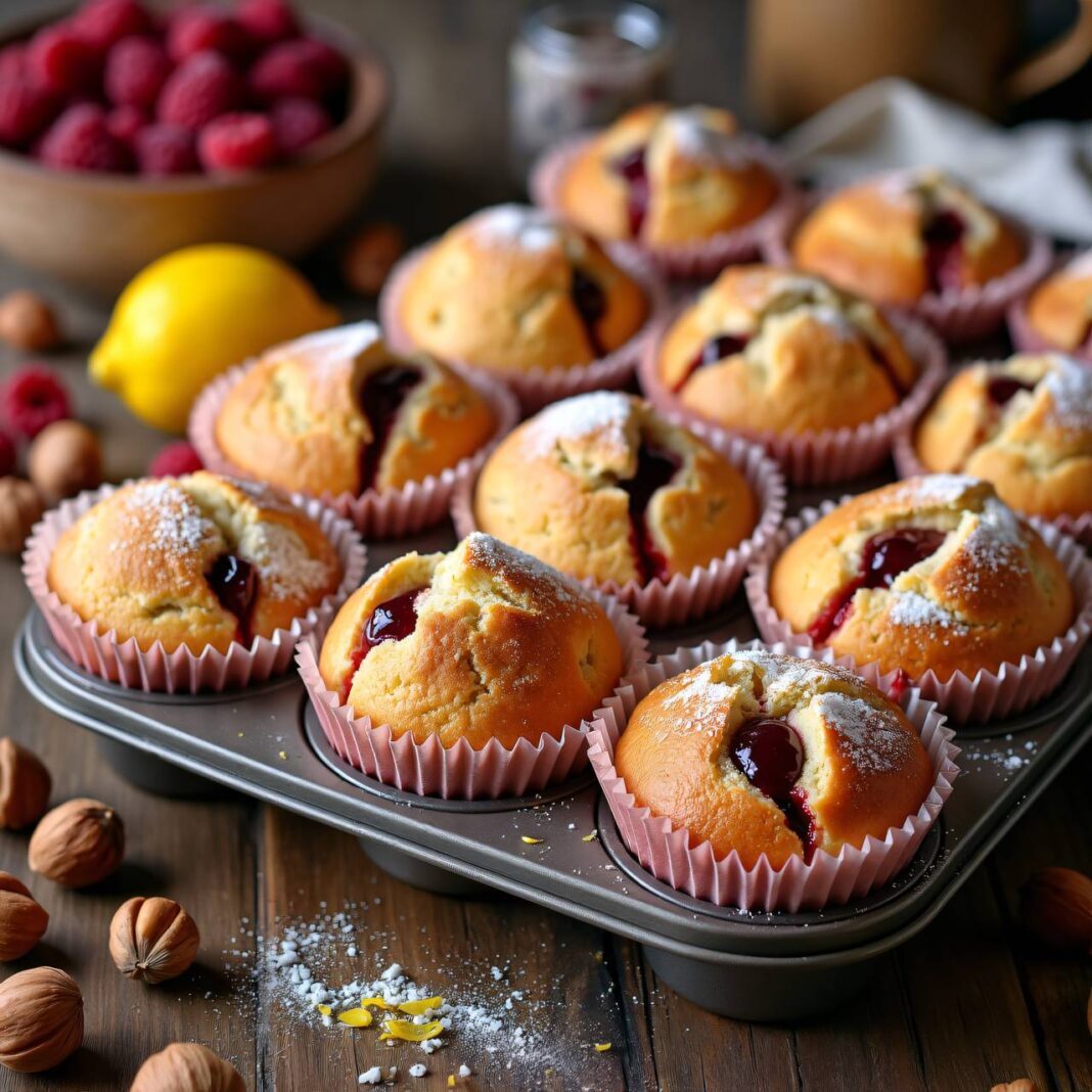 Linzer Muffins Rezept Linzer Muffins Rezept