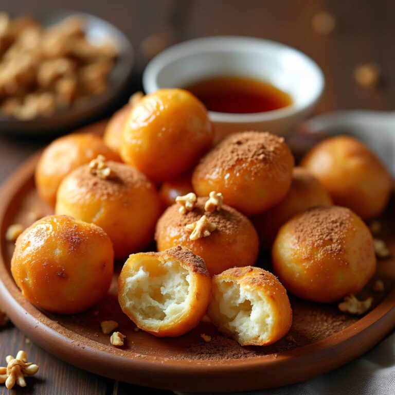 Loukoumades (Hefeteigbällchen) Rezept