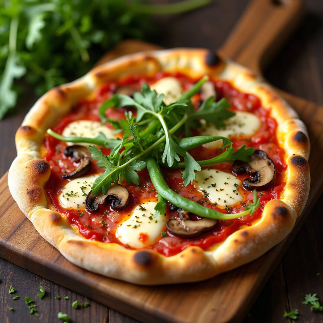 Low-Carb-Pizza Rezept Low-Carb-Pizza Rezept