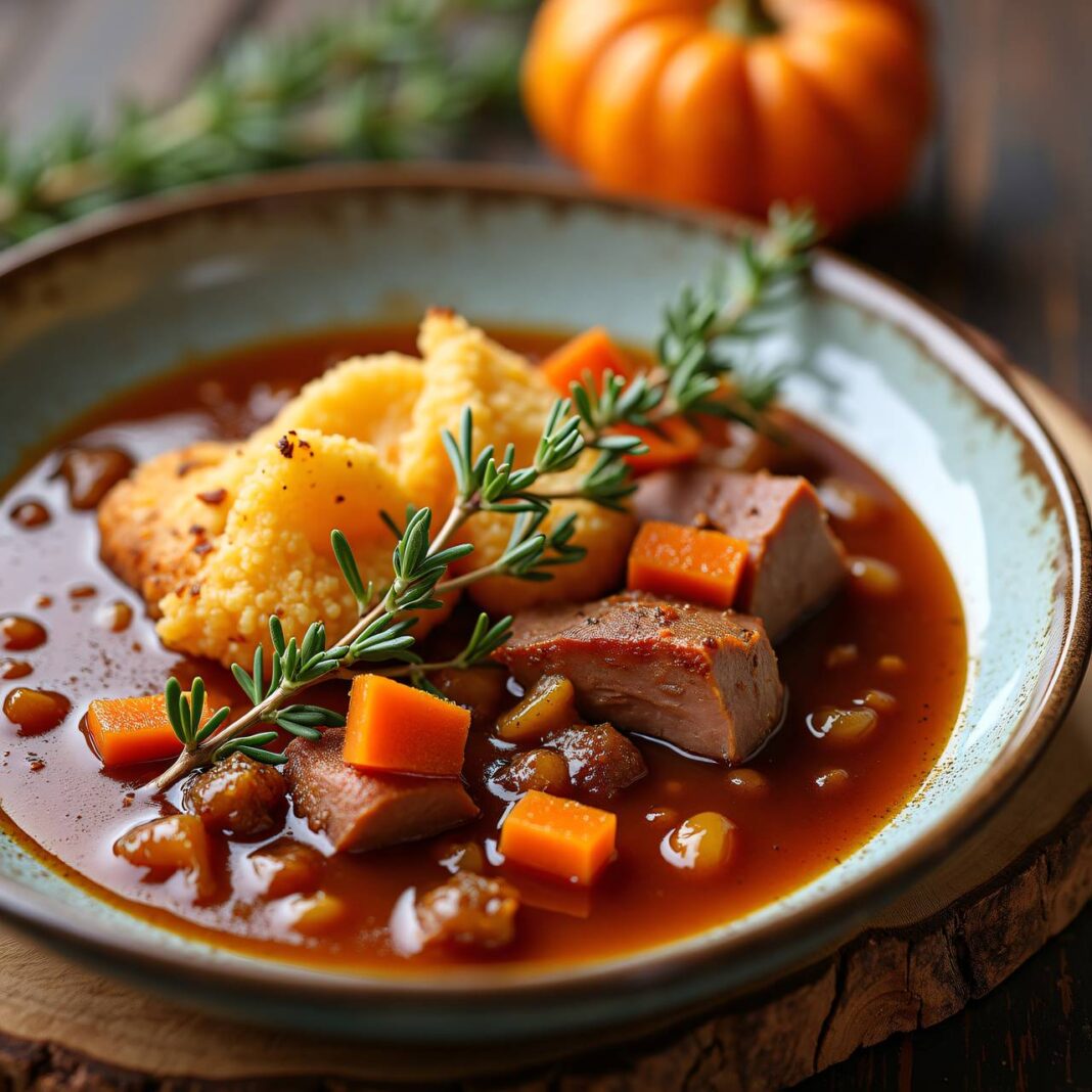 Mais-Ribeli mit Pflaumen-Ragout Rezept Mais-Ribeli mit Pflaumen-Ragout Rezept