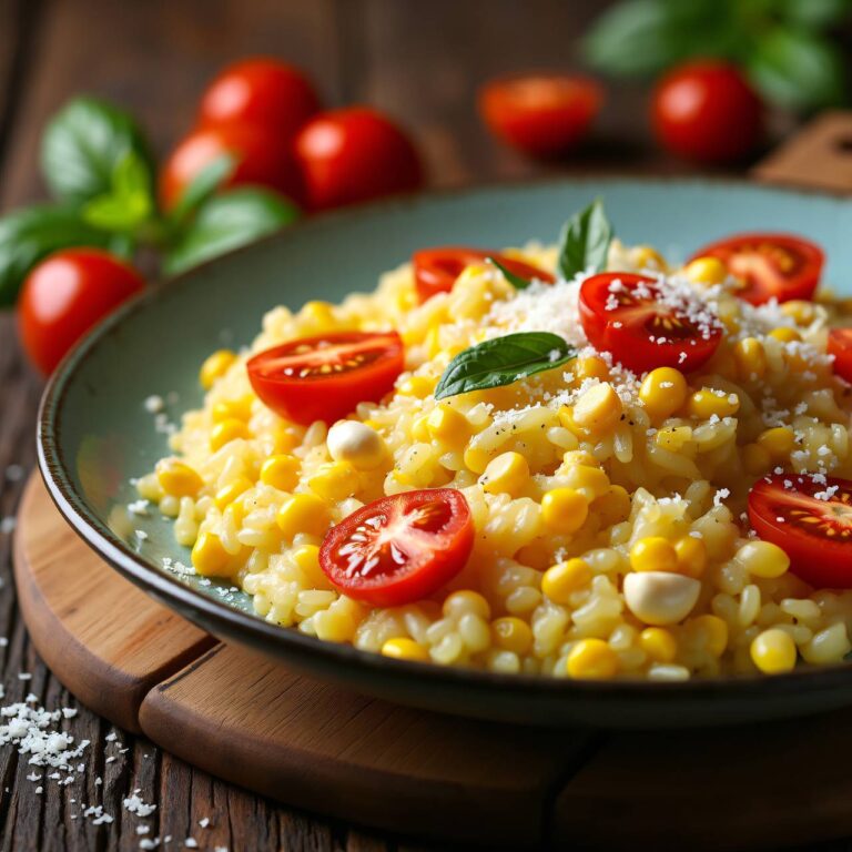 Maisotto mit Cherrytomaten Rezept