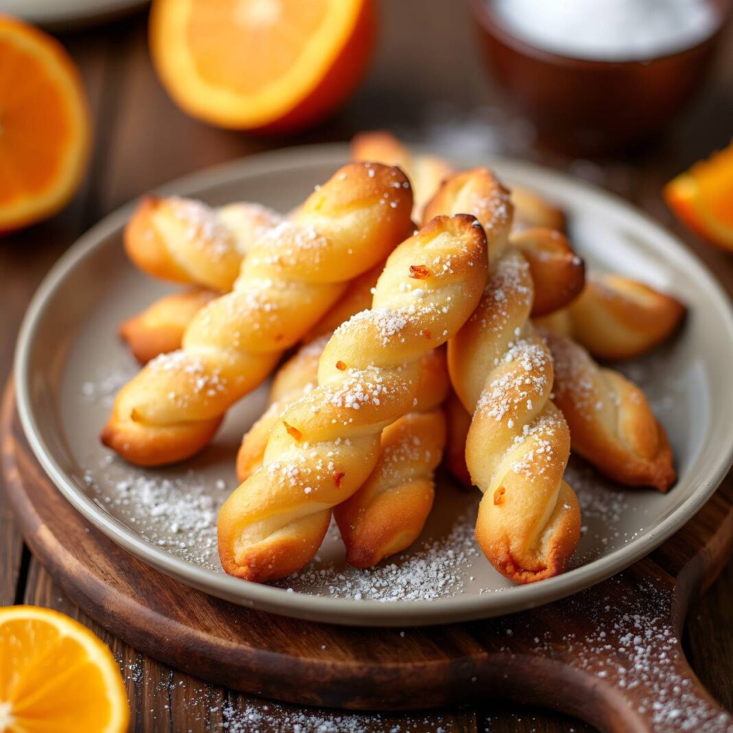 Mandarinen-Stängelchen Rezept Mandarinen-Stängelchen Rezept