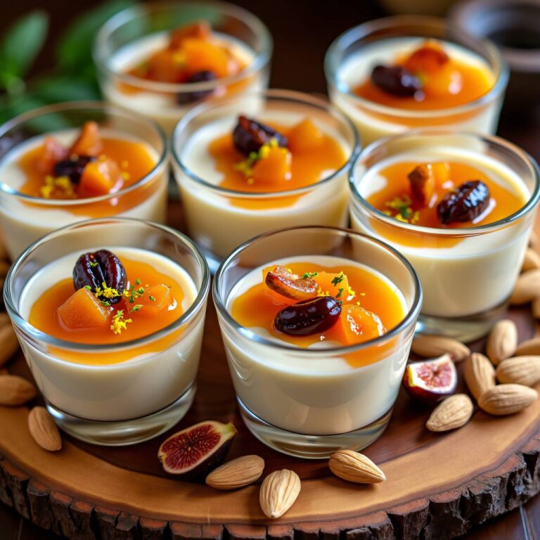 Mandelmousse mit Trockenfrüchten Rezept
