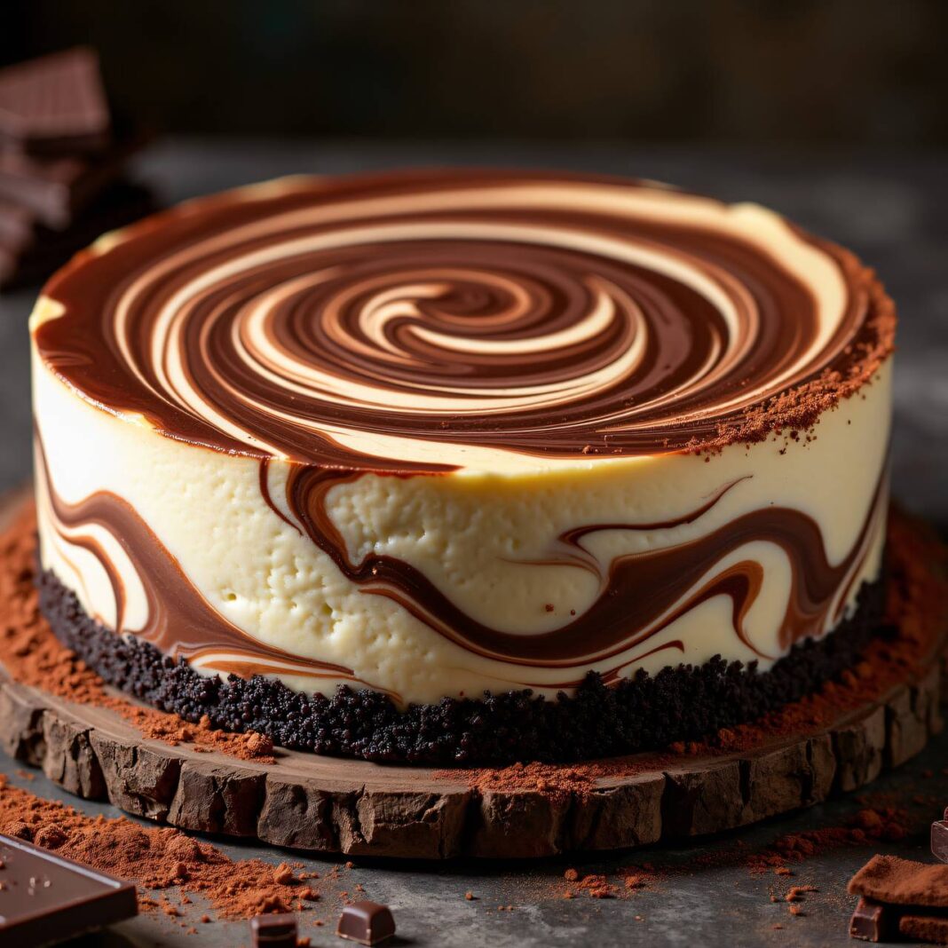 Marmor-Cheesecake Rezept Marmor-Cheesecake Rezept