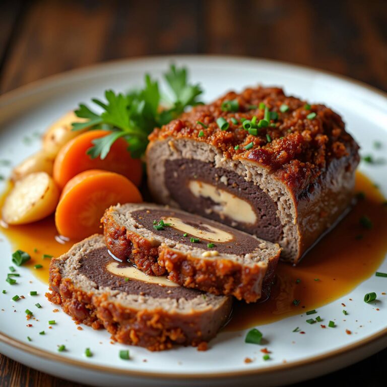 Marmorierter Hackbraten Rezept