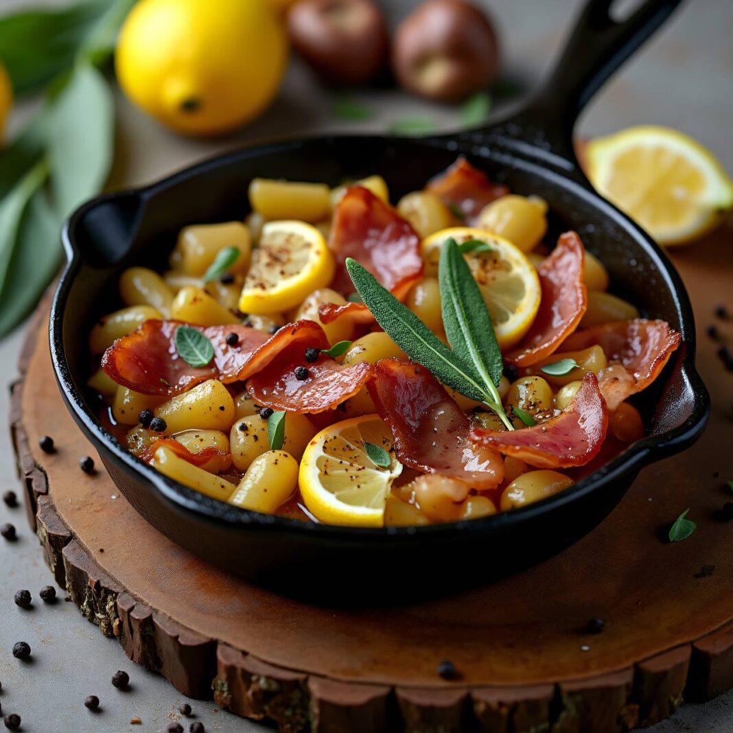 Maroni-Speck-Saftplätzli Rezept Maroni-Speck-Saftplätzli Rezept