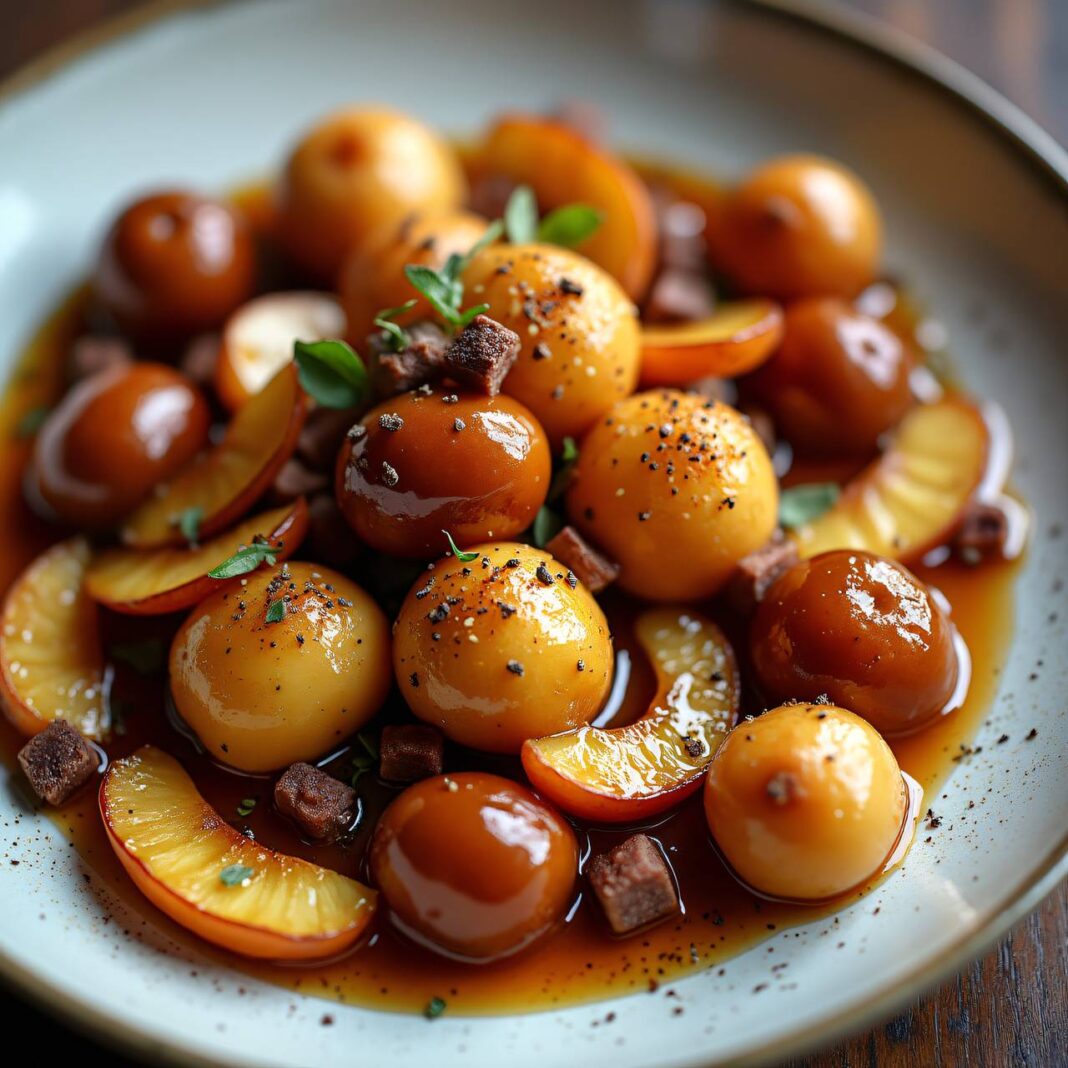 Maronitopf mit Würstchen Rezept Maronitopf mit Würstchen Rezept