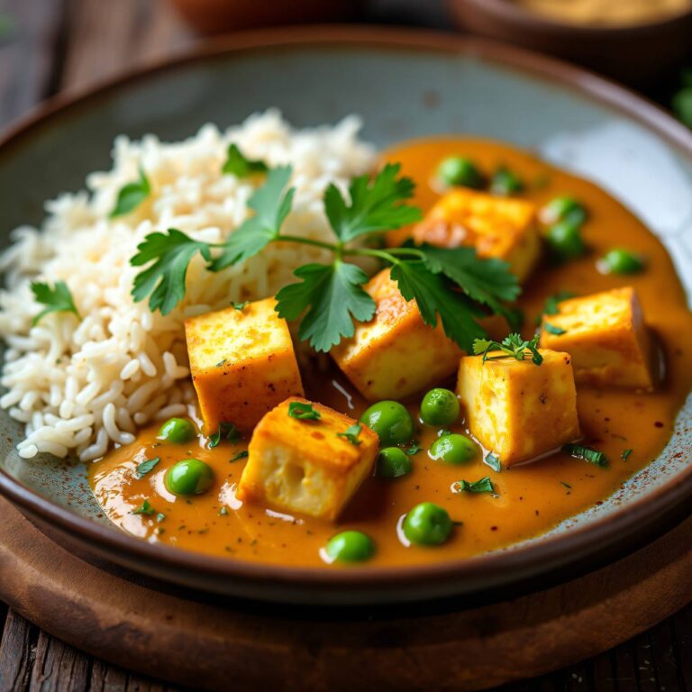 Mattar Paneer Rezept