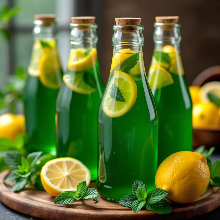 Melisse-Pfefferminz-Sirup Rezept
