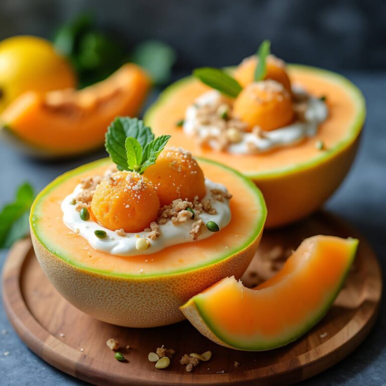 Melonen-Kardamom-Müsli Rezept