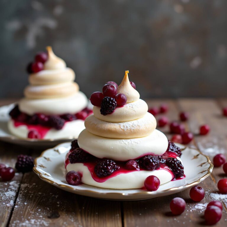Meringues-Türmchen Rezept