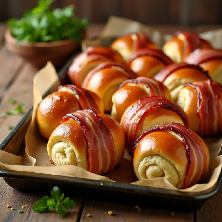 Milchbrot mit Speck Rezept