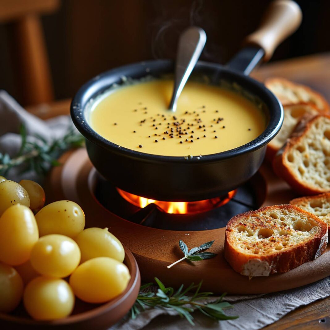 Milchfondue Rezept Milchfondue Rezept