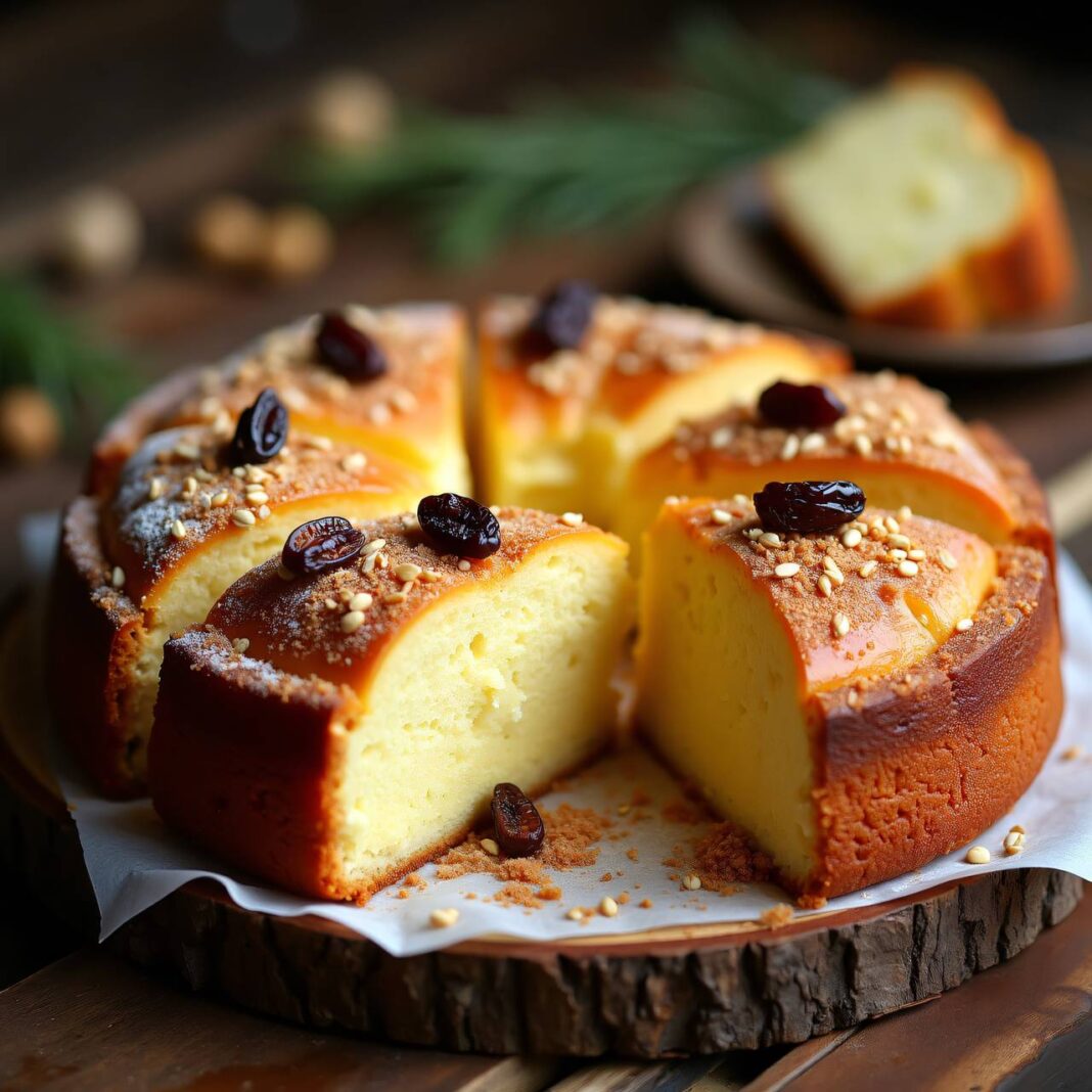 Milchkuchen mit Fenchelsamen Rezept Milchkuchen mit Fenchelsamen Rezept