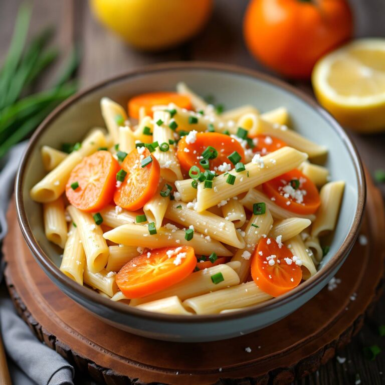 Milchpenne mit Karotten Rezept