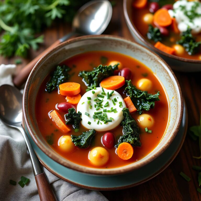Minestrone mit Grünkohl Rezept