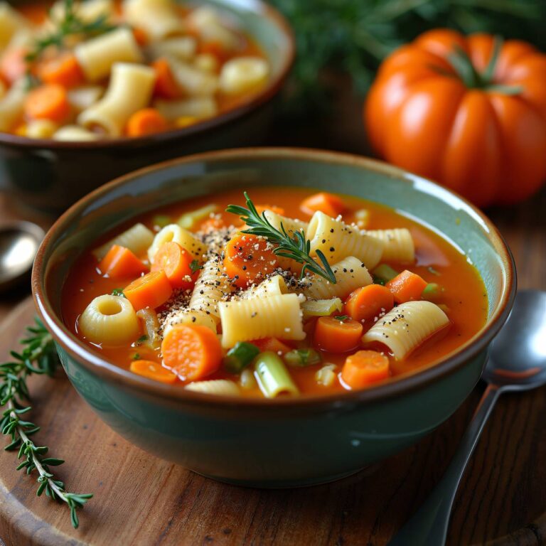 Minestrone ohne Brühe Rezept