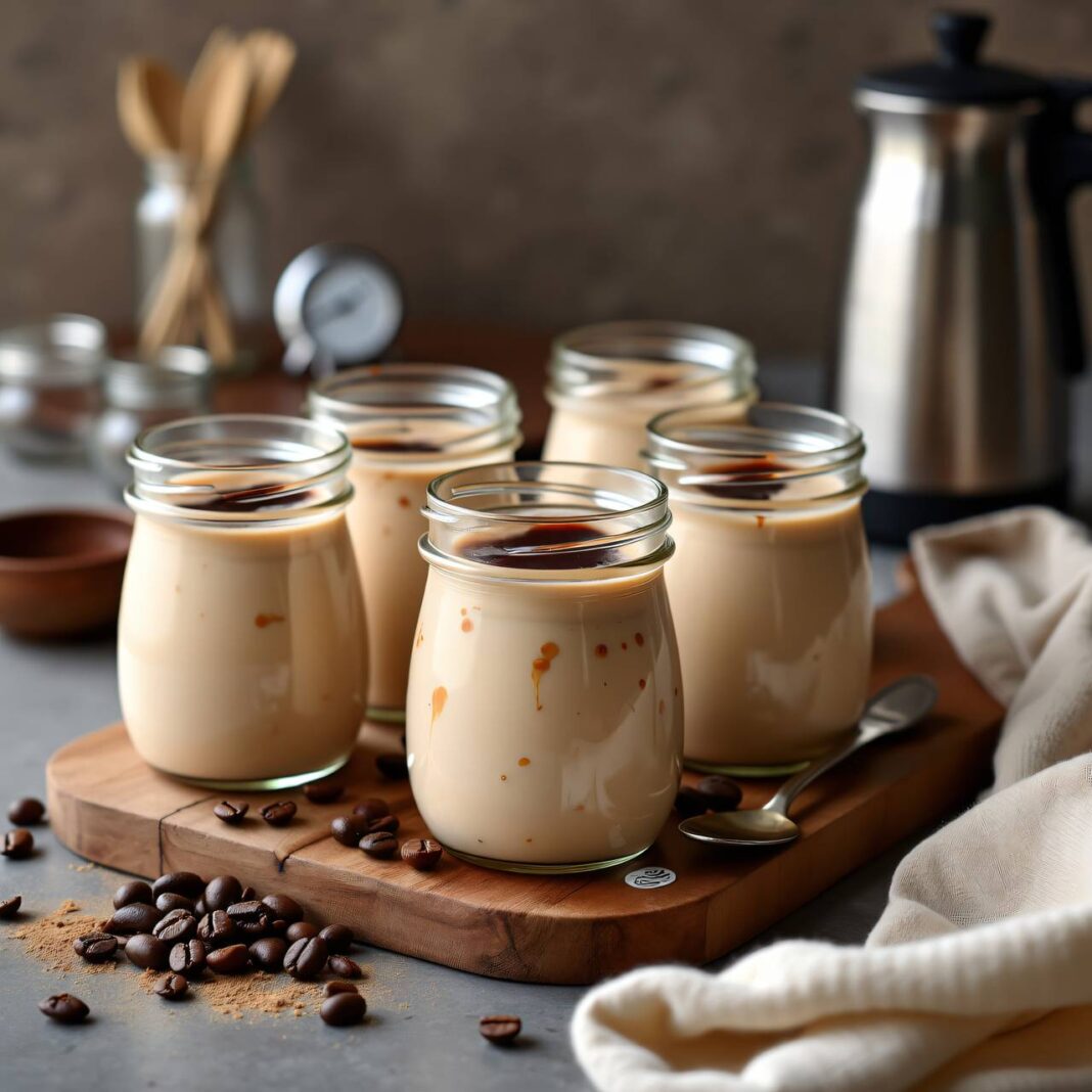 Mocca-Joghurt selber machen (ohne Joghurtmaschine) Rezept Mocca-Joghurt selber machen (ohne Joghurtmaschine) Rezept