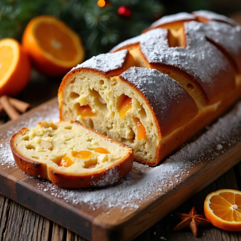 Mohn-Zitrus-Christstollen Rezept
