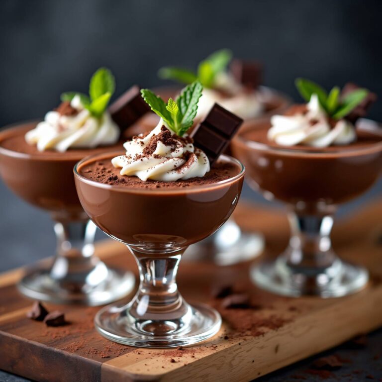 Mousse au Chocolat Rezept