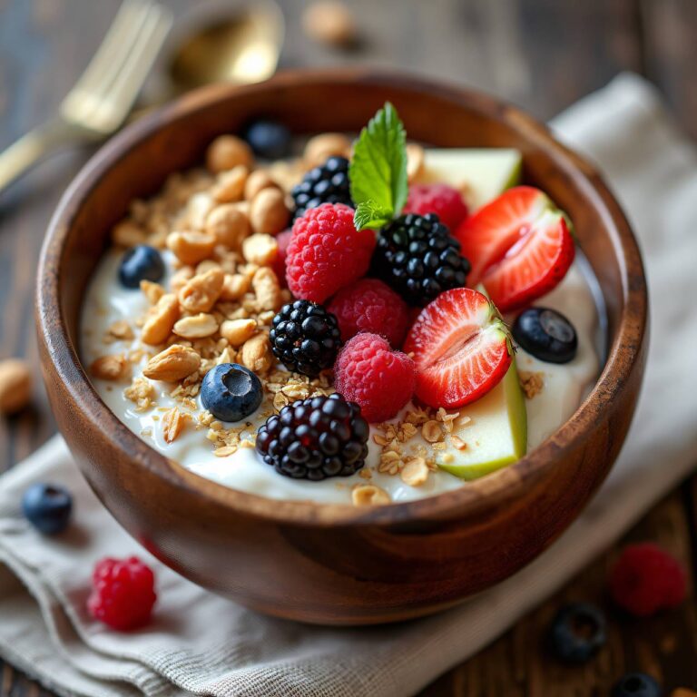 Müsli mit Beeren Rezept