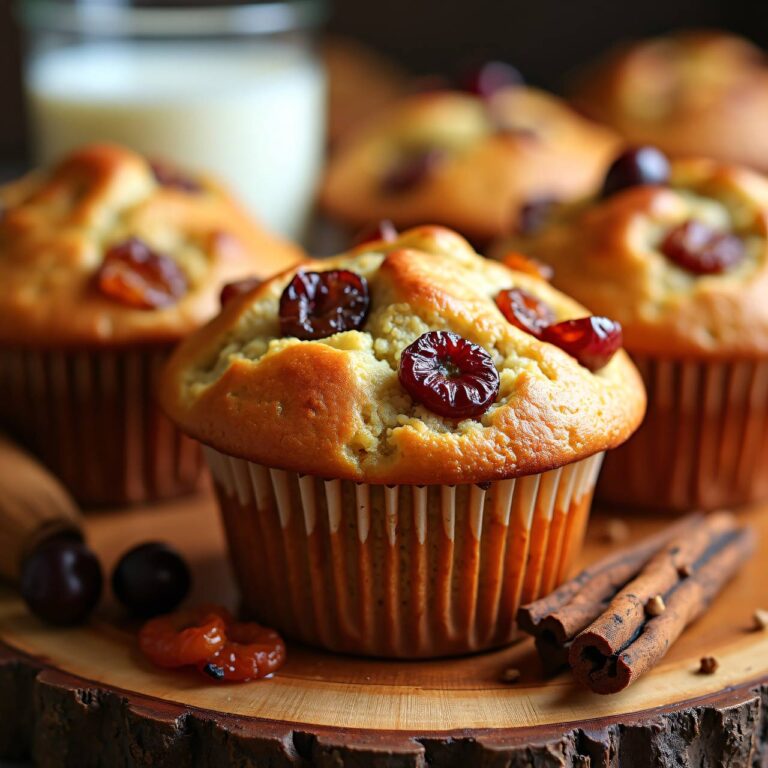 Muffins mit Trockenfrüchten und Nüssen Rezept