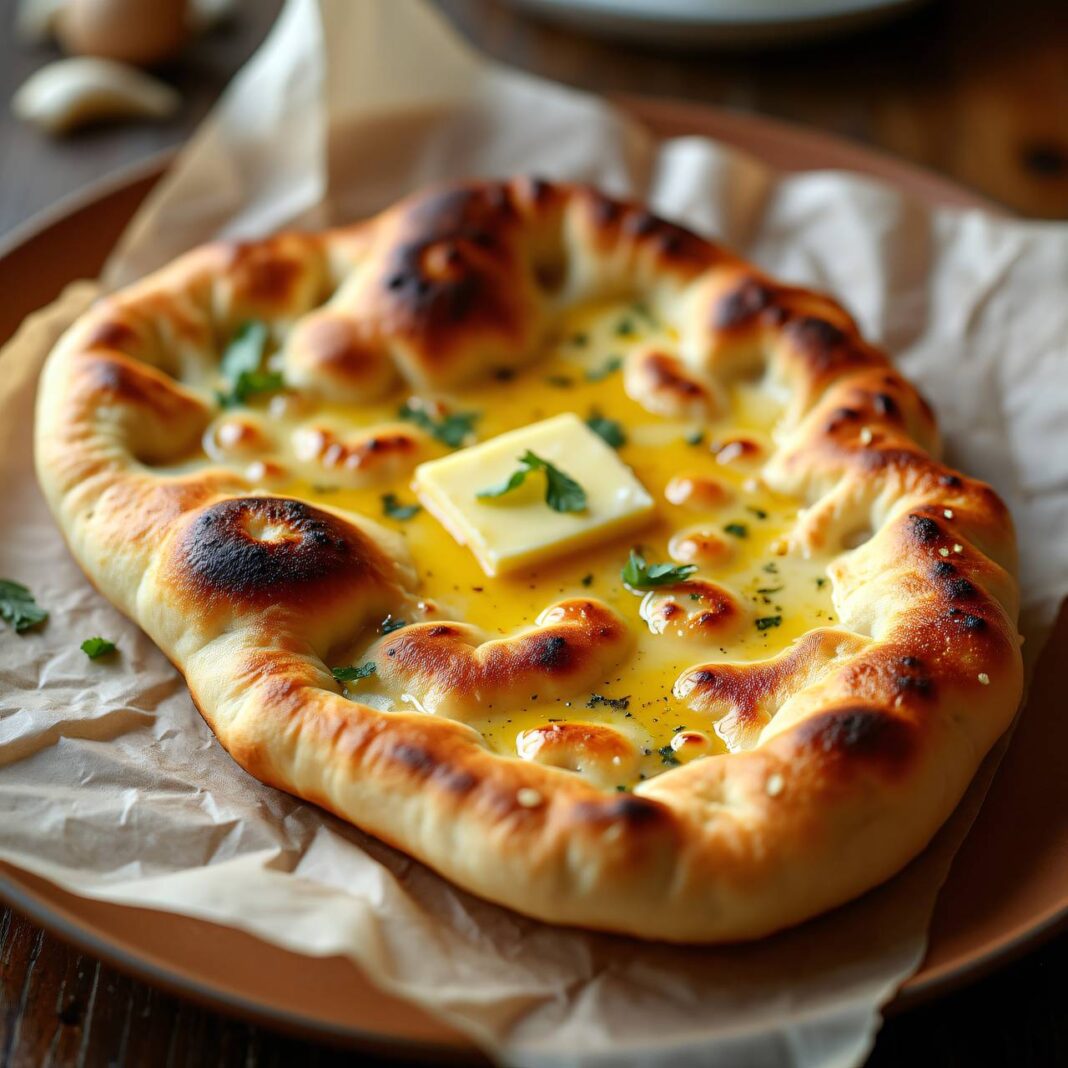 Naan-Brot (indisches Fladenbrot) Rezept Naan-Brot (indisches Fladenbrot) Rezept