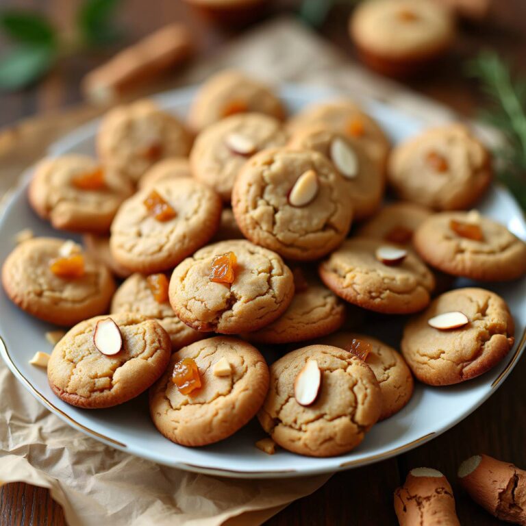 No-Bake Ginger Cookies Rezept