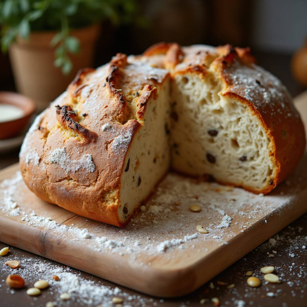 No-Knead Bread (Brot ohne Kneten) Rezept No-Knead Bread (Brot ohne Kneten) Rezept