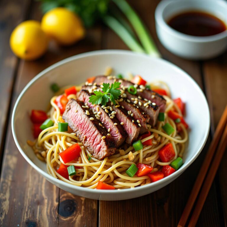 Nudel-Fleisch-Salat Rezept