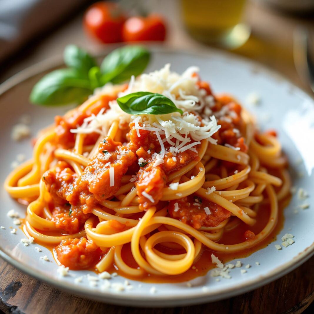Nudeln in Fenchel-Tomaten-Sahnesauce Rezept Nudeln in Fenchel-Tomaten-Sahnesauce Rezept