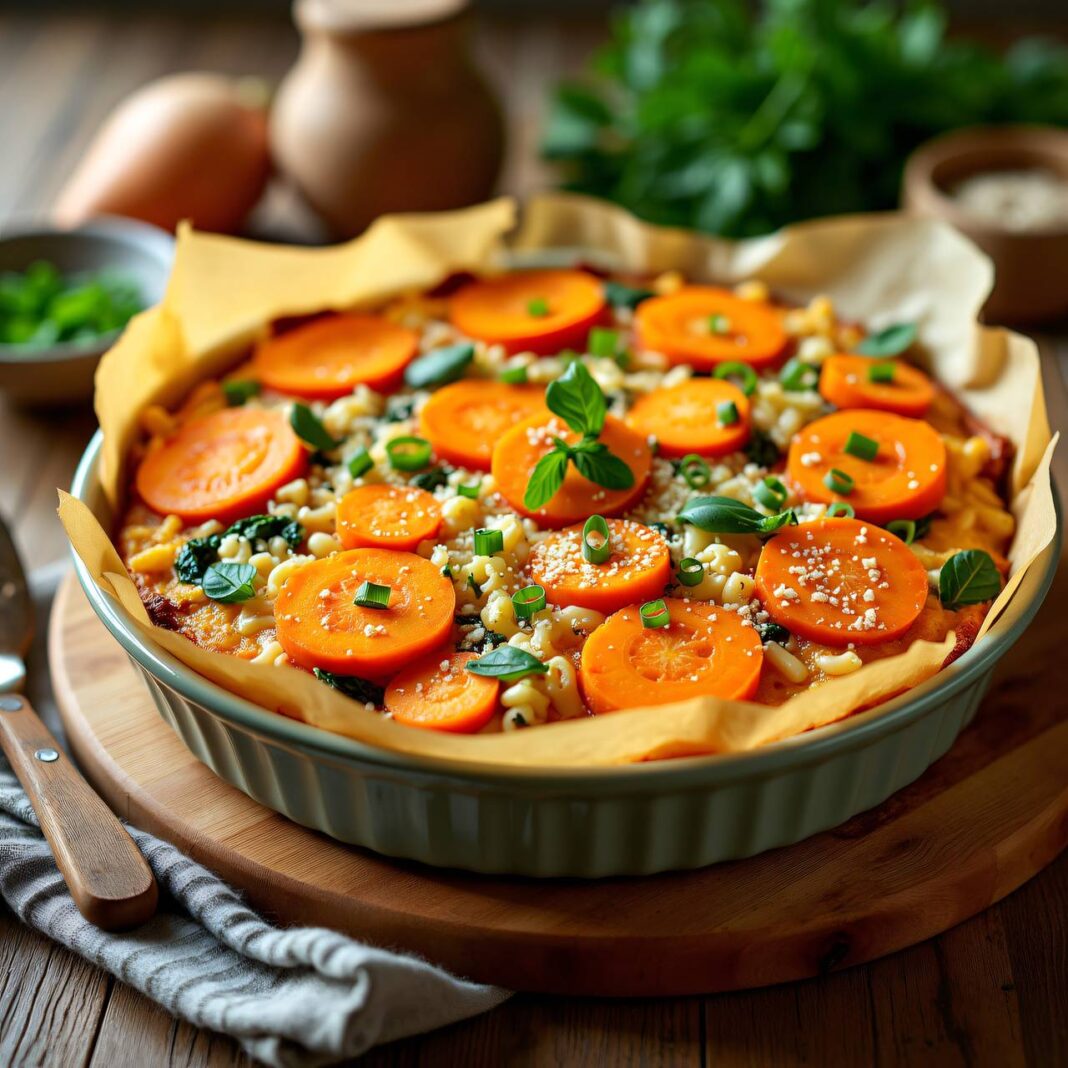 Nudeln-Karotten-Kuchen Rezept Nudeln-Karotten-Kuchen Rezept