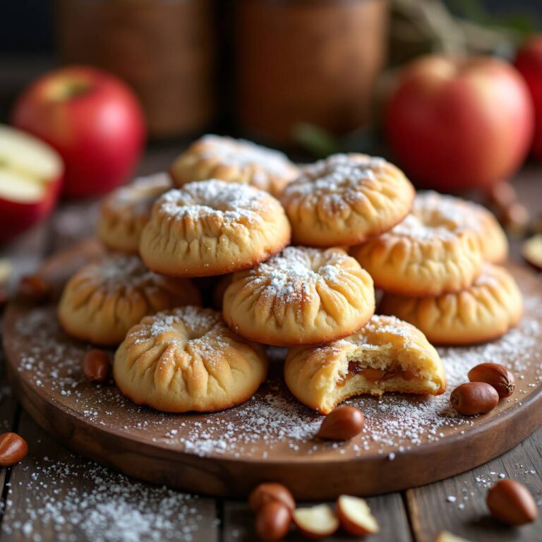 Nuss-Apfel-Kekse Rezept