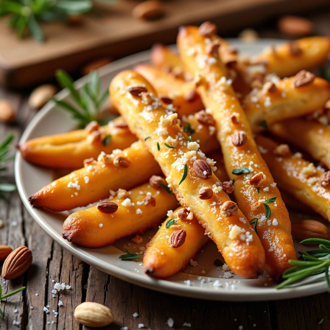 Nuss-Knusperstangen Rezept Nuss-Knusperstangen Rezept