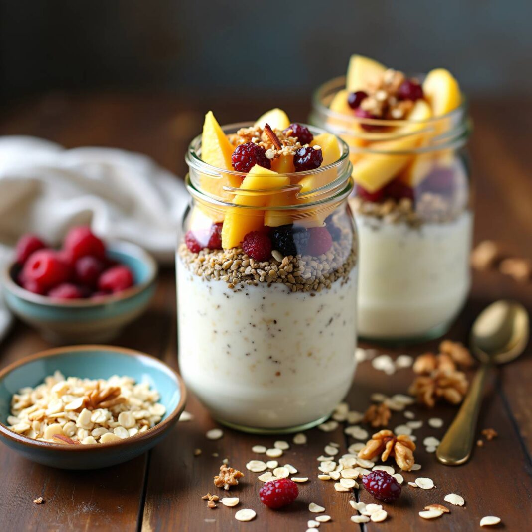 Oatmeal to go (ohne Kochen) Rezept Oatmeal to go (ohne Kochen) Rezept