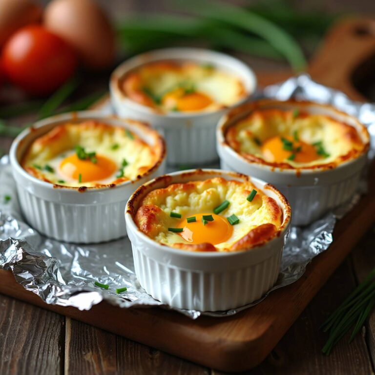 Œufs cocotte Rezept