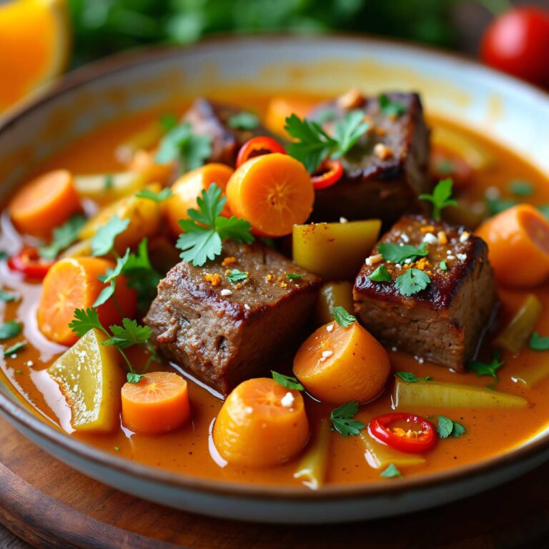 Orangen-Lamm-Curry Rezept